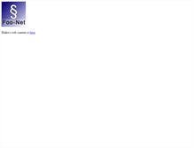 Tablet Screenshot of foo.net